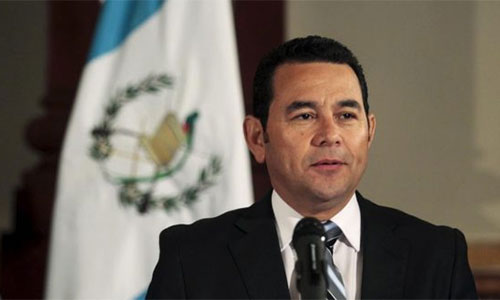 Jimmy Morales Daesh ya está en Guatemala